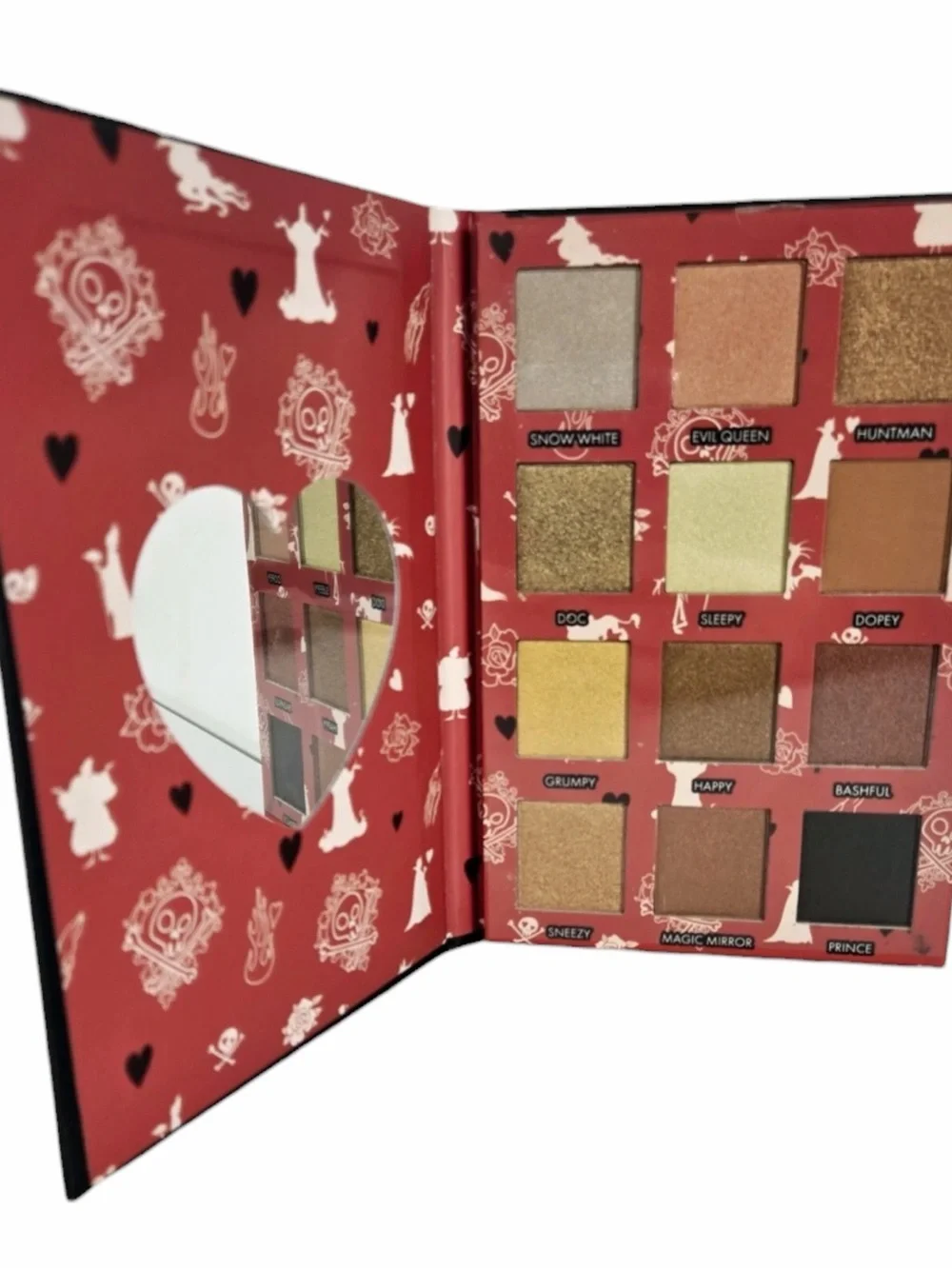 DISNEY Villains 12 Eyeshadow Palette Evil Queen 'So Much for True Love' New
